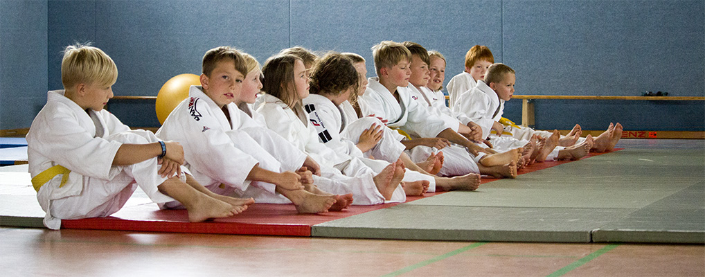 Judogreifen im Trainingslager in Malchow