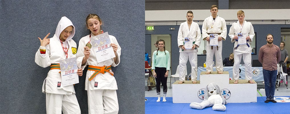 Gesamter Medailensatz für Uni Rostock - Judo Rostock