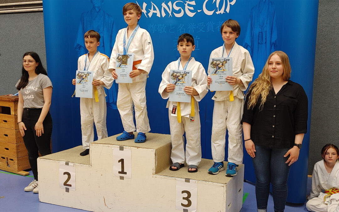 Sech Medaillen beim Hanse-Cup erkämpft