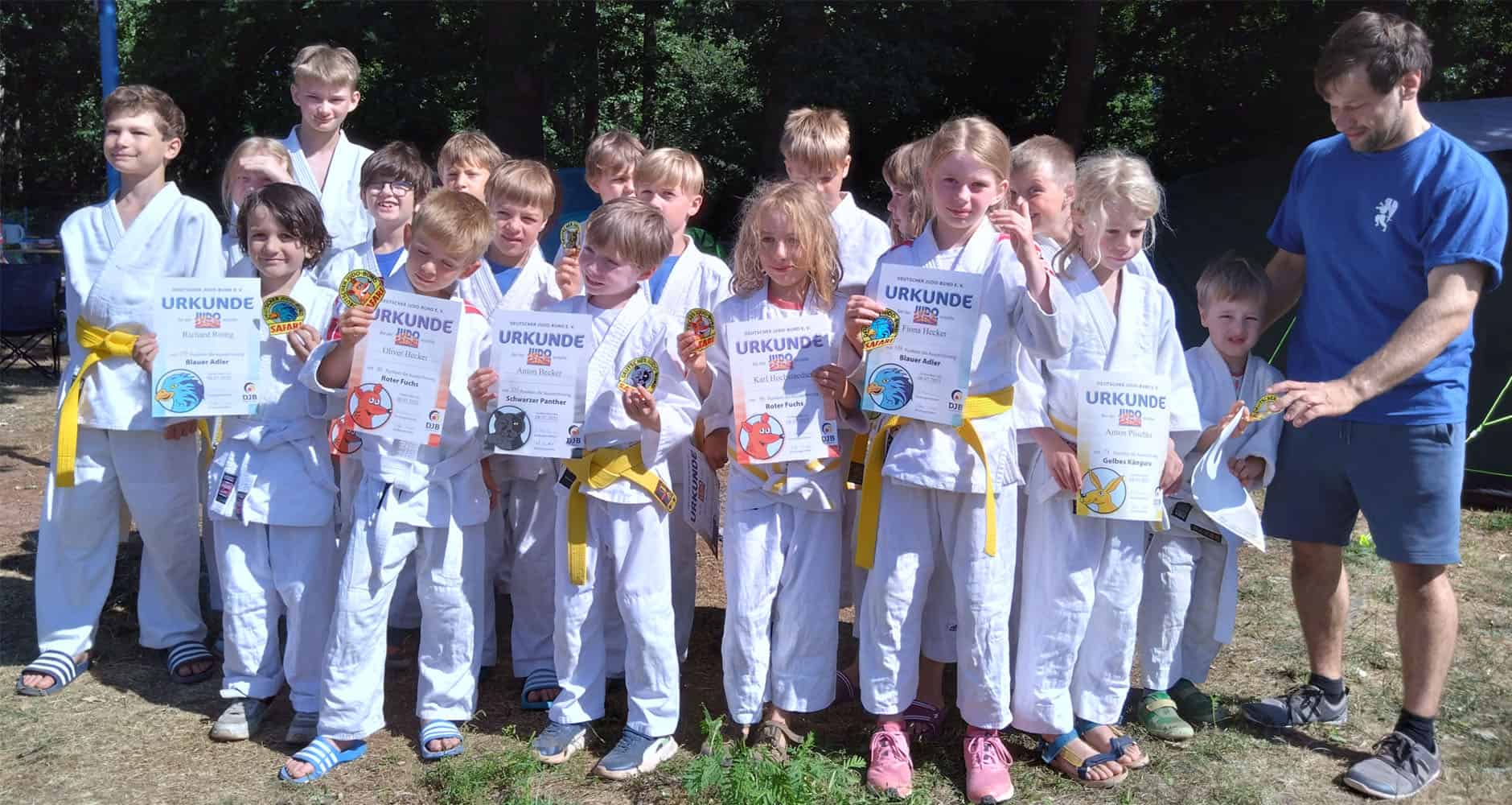 Judosafari Prerow – 4 Schwarze Panther für den JC Uni Rostock – Judo Rostock