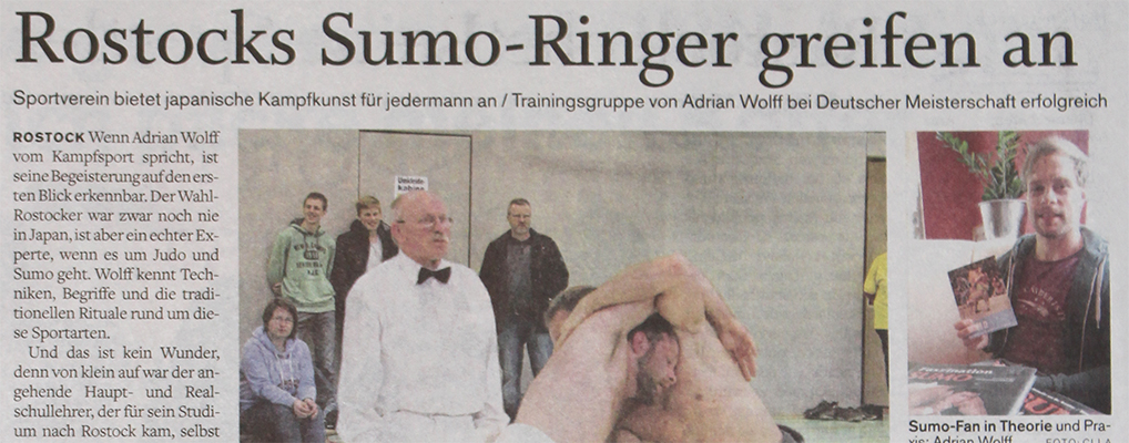 Sumo-Artikel in der NNN