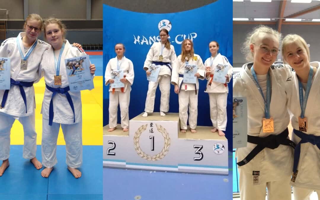 5 Medaillen beim 20. Hanse-Cup in Greifswald