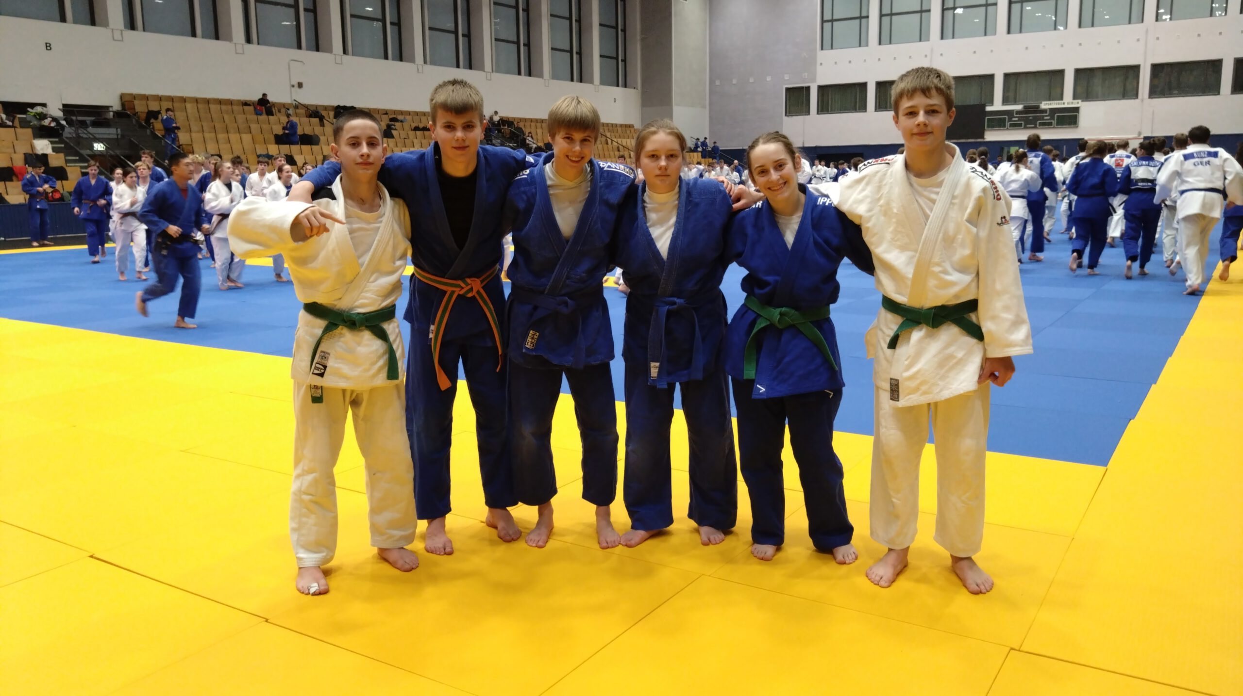 5 Judogreifen beim Internationalen Trainingscamp in Berlin