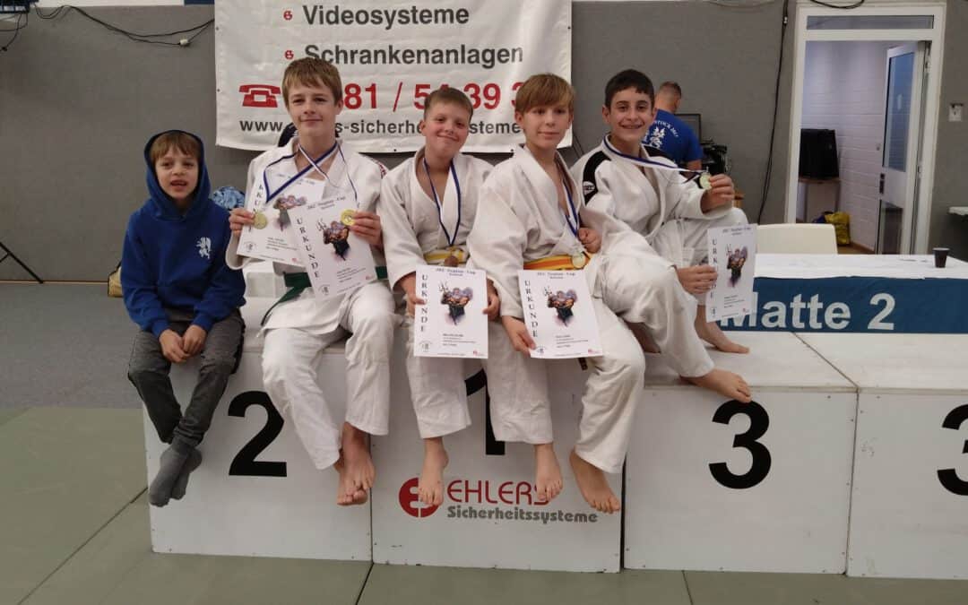 Fünf Goldmedaillen beim Neptun-Cup in Rostock
