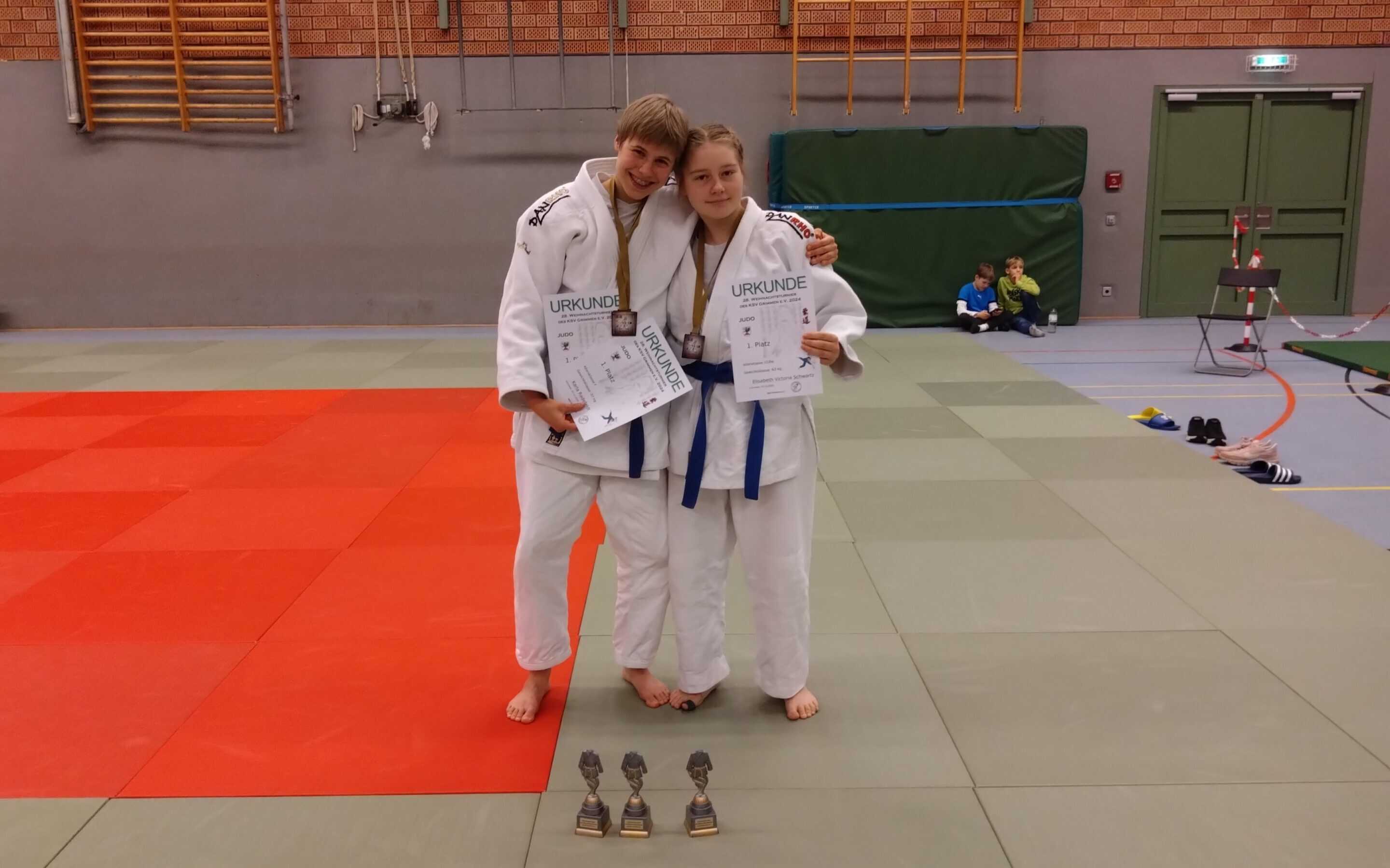 Weihnachtsturnier Grimmen 2024 Karla & Elli – Judo Rostock