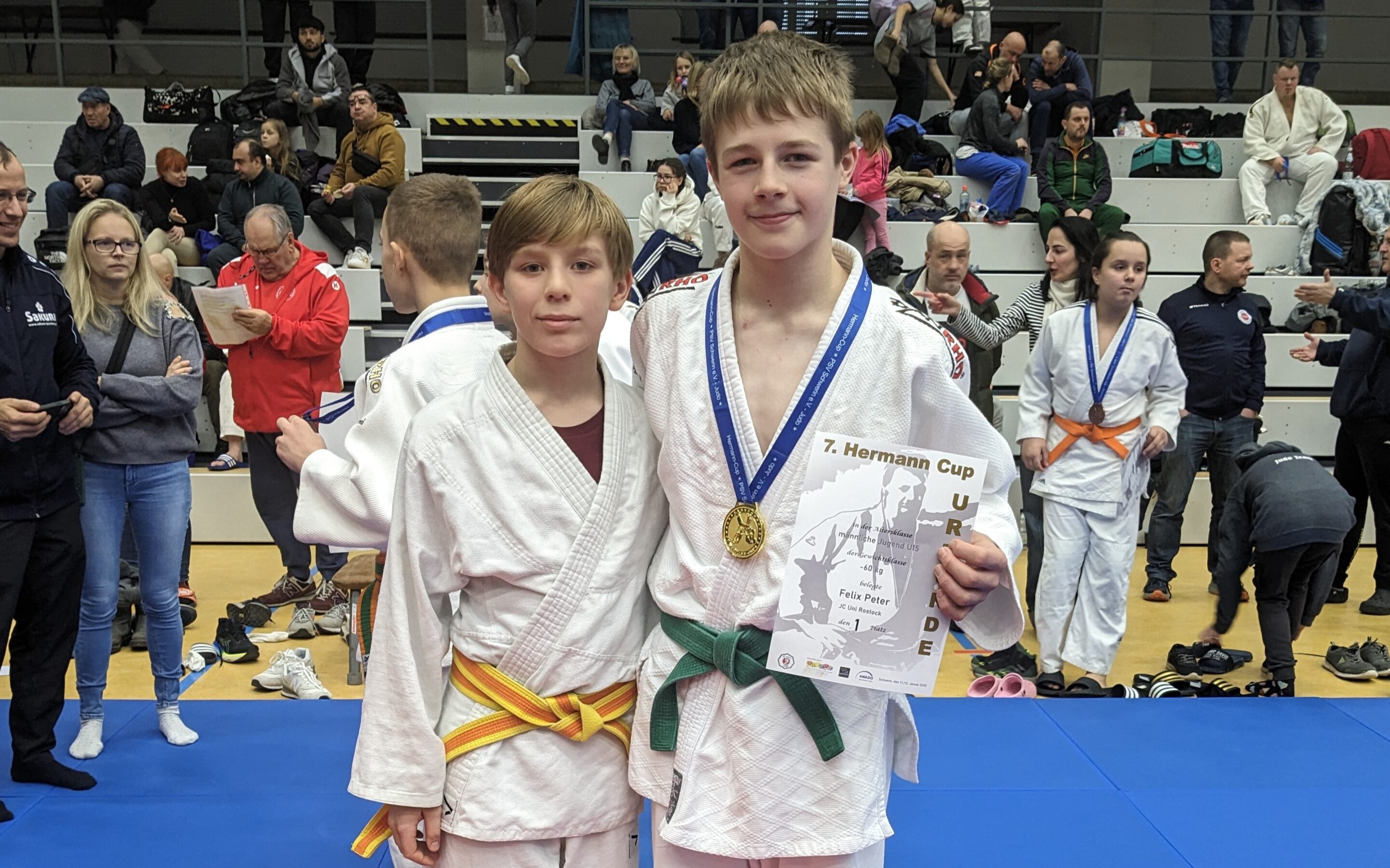 Hermann-Cup – Theo und Felix 2 – Judo Rostock