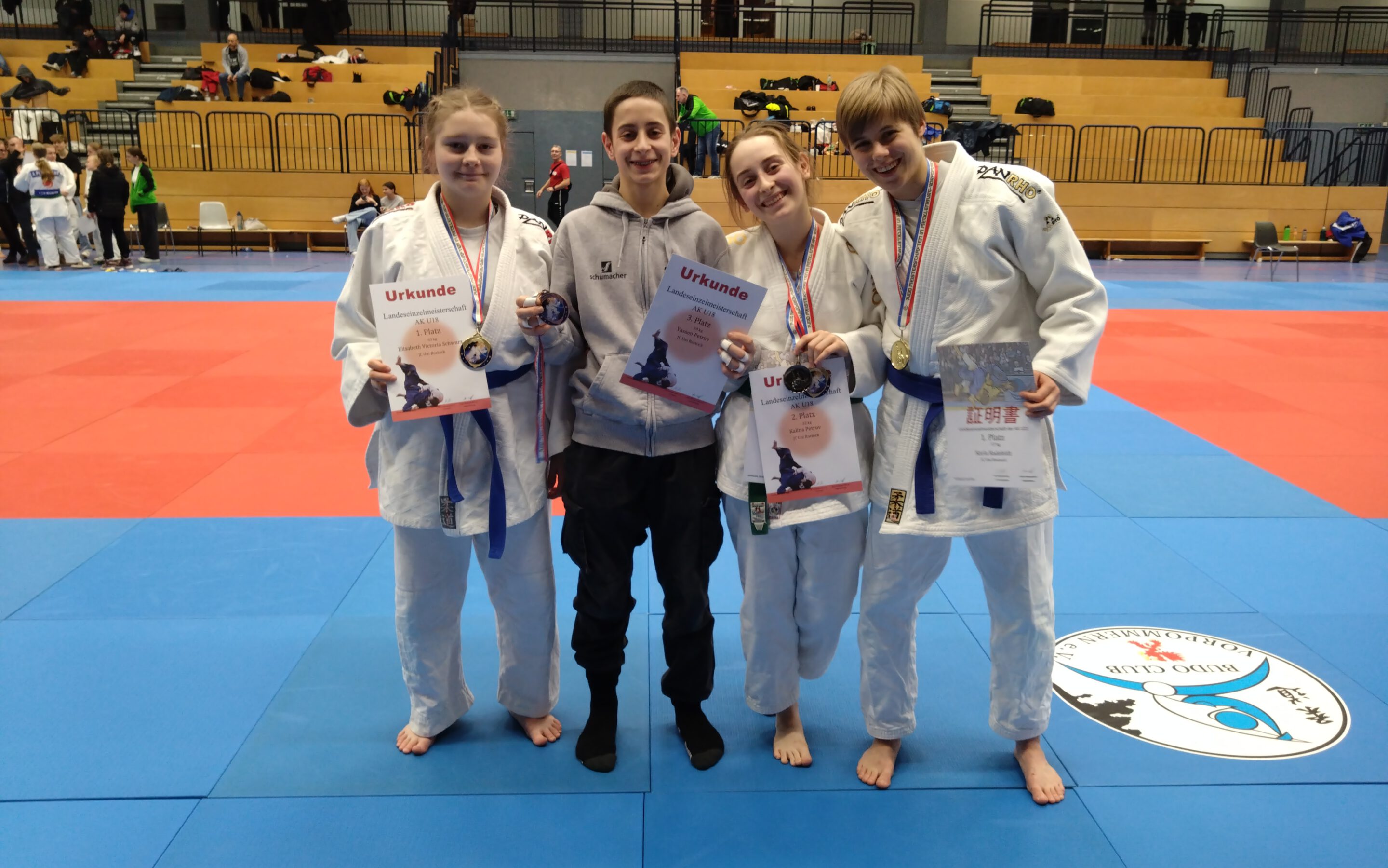 LEM U15, U18 & U21 Greifswald – Erfolgreiche U18 & U21 – Judo Rostock