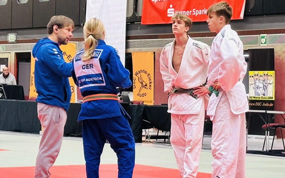 Platz 5 und 7 für unsere Judogreifen in Herne