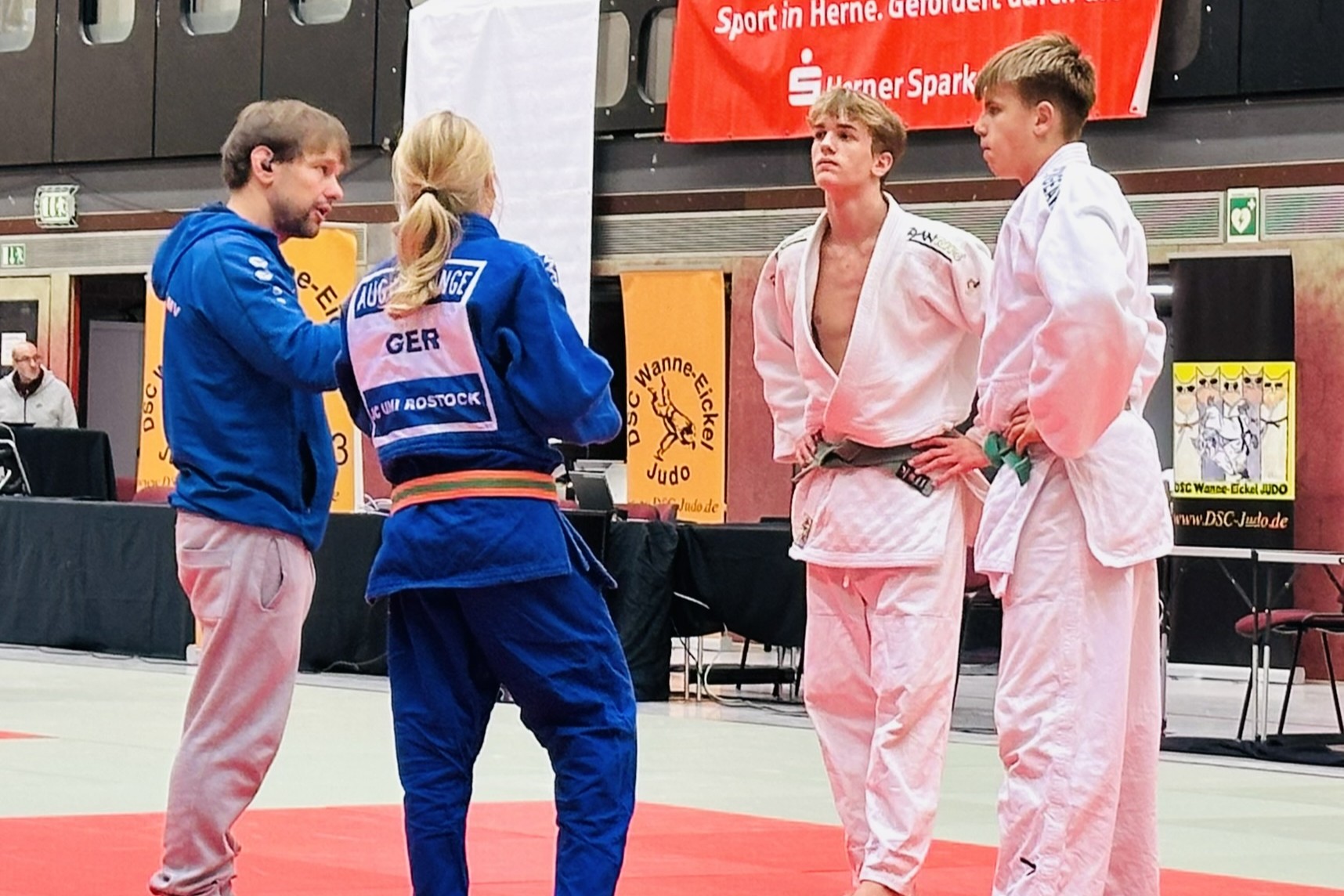 Platz 5 und 7 für unsere Judogreifen in Herne
