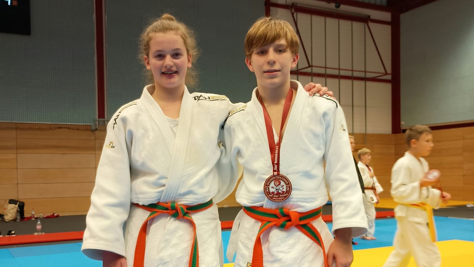 Bronze für Theo beim Baulöwen-Pokal